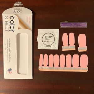 Color Street Nails Partial Set - Charleston Blush Pink